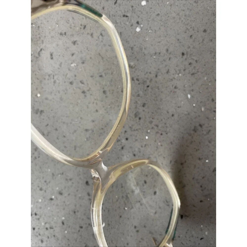 Vtg Safilo Lady Elasta 5638 Eyewear Frames ONLY B77 Round Italy Made 55-14-135